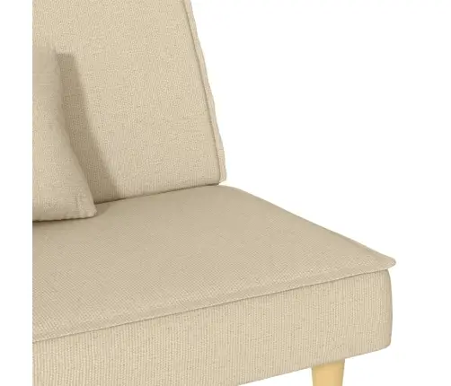 Dīvāngulta, Krēmkrāsas Audums Vidaxl