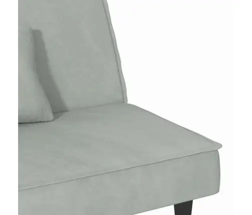 Sofa-Lova, Šviesiai Pilkos Spalvos, Aksomas