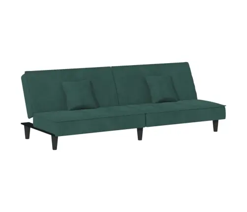 Dīvāngulta, Tumši Zaļš Samts Vidaxl