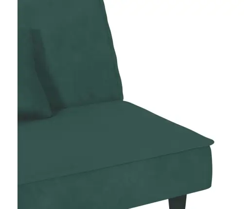 Dīvāngulta, Tumši Zaļš Samts Vidaxl