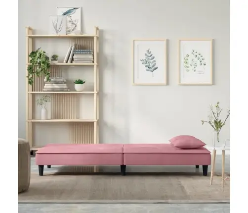 Sofa-Lova, Rožinės Spalvos, Aksomas