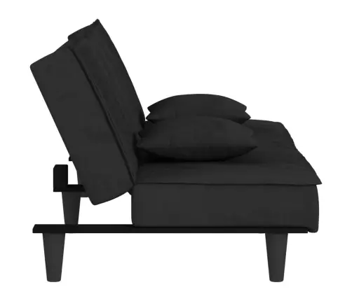 Dīvāngulta, Melns Samts Vidaxl