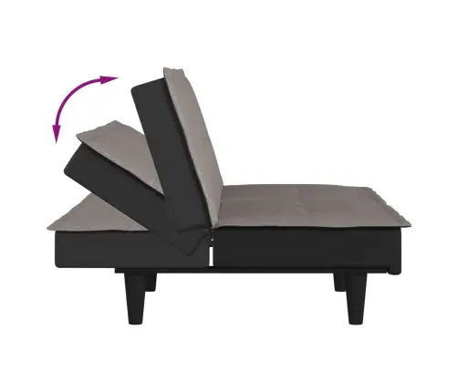 Dīvāngulta, Pelēkbrūns Audums Vidaxl