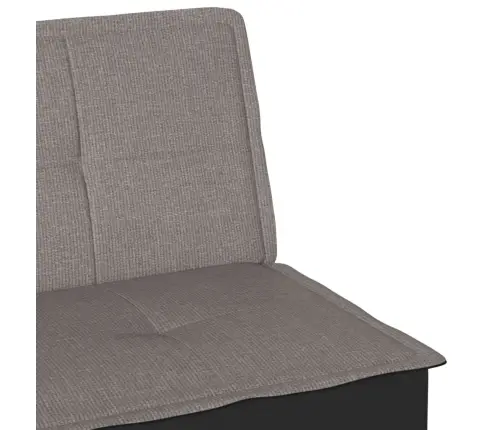 Dīvāngulta, Pelēkbrūns Audums Vidaxl