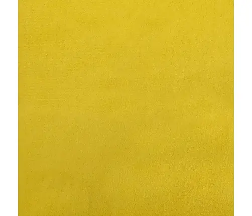 Dīvāngulta Ar Glāžu Turētājiem, Dzeltens Samts Vidaxl