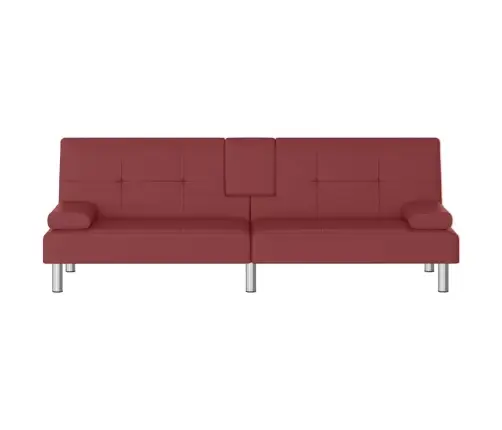 Diivanvoodi Topsihoidjatega, Veinipunane, Kunstnahk