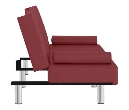 Diivanvoodi Topsihoidjatega, Veinipunane, Kunstnahk