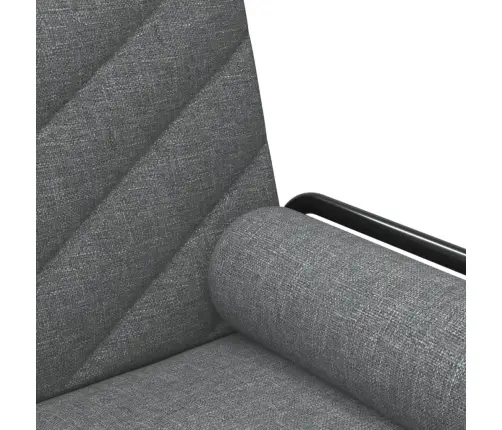 Sofa-Lova Su Porankiais, Tamsiai Pilkos Spalvos, Audinys