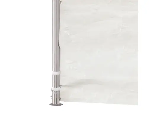 Nojume Ar Jumtu, Balta, 4,08X2,23X3,22 M , Polietilēns Vidaxl