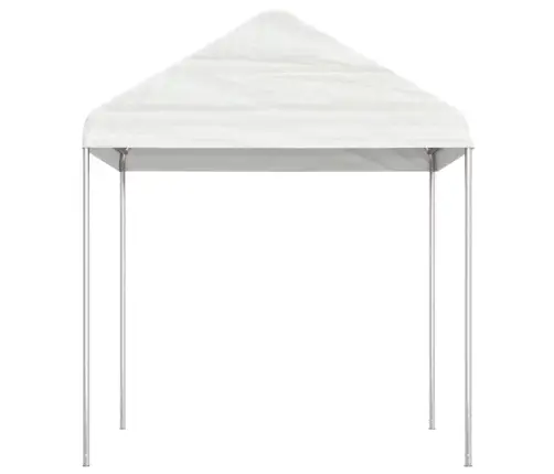 Nojume Ar Jumtu, Balta, 2,28X2,23X2,69 M, Polietilēns Vidaxl