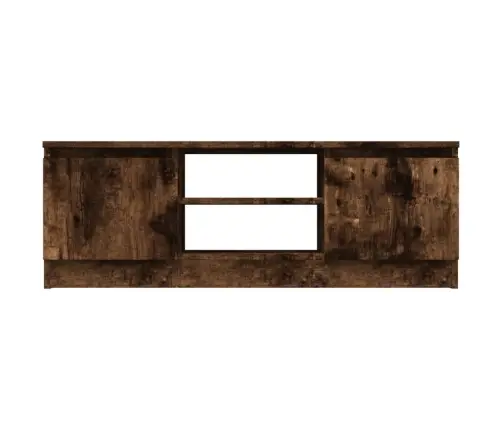 Tv Spintelė Su Durelėmis, Dūminio Ąžuolo, 102X30X36Cm