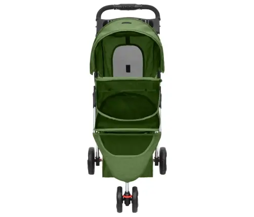 Kokkupandav Koerakäru, Roheline, 80 X 46 X 98 cm Oxford Kangas