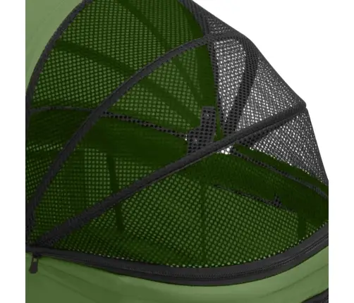 2-Korruseline Kokkupandav Koerakäru, Roheline, Oxford Kangas