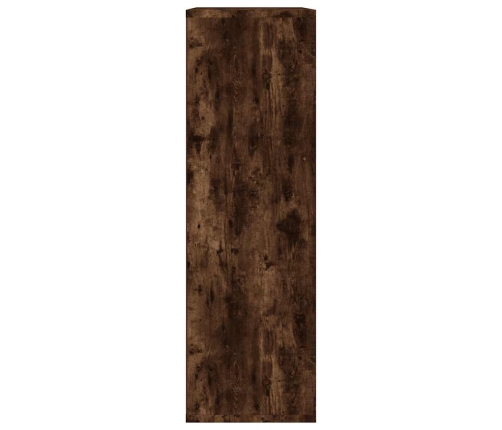 Grāmatu Plaukts, Ozola Krāsa, 50X25X80 Cm, Inženierijas Koks Vidaxl