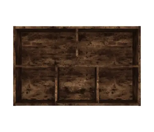 Grāmatu Plaukts, Ozola Krāsa, 50X25X80 Cm, Inženierijas Koks Vidaxl