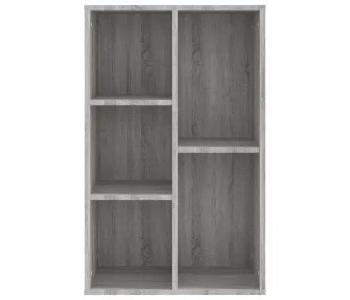 Knygų/Šoninė Spintelė, Pilka Ąžuolo, 50X25X80cm Mediena
