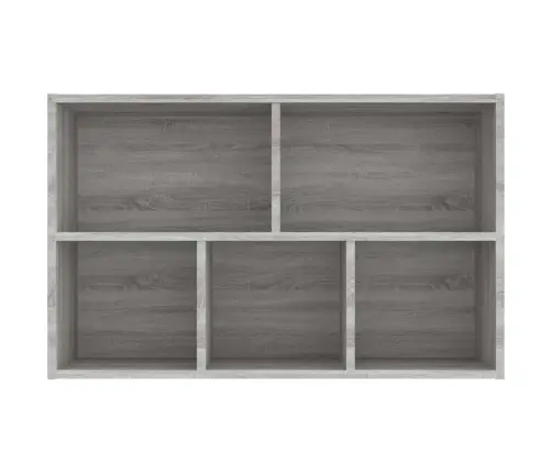 Knygų/Šoninė Spintelė, Pilka Ąžuolo, 50X25X80cm Mediena