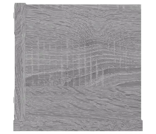 Sieninė Cd Lentyna, Pilka Ąžuolo, 100X18X18cm Mediena