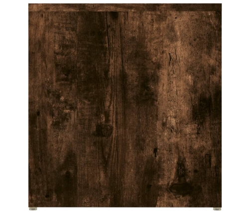 Galdiņš, Kvēpināta Ozolkoka, 59X36X38 Cm, Inženierijas Koks Vidaxl