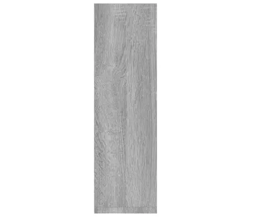 Sienas Plaukti, 2 Gab., Pelēki, 50X15X50 Cm, Inženierijas Koks Vidaxl