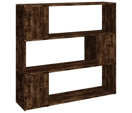 Raamaturiiul/Ruumijagaja, Suitsutatud Tamm, 100 X 24 X 94 Cm