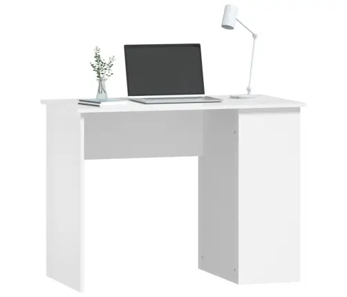 Rakstāmgalds, Balts, 100X55X75 Cm, Inženierijas Koks Vidaxl
