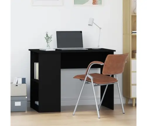 Rakstāmgalds, Melns, 100X55X75 Cm, Inženierijas Koks Vidaxl