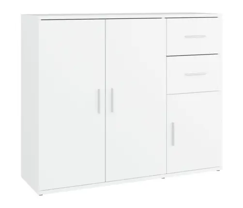 Puhvetkapp, Valge, 91 X 29,5 X 75 cm Tehispuit