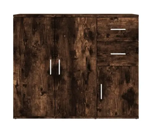 Kumode, Ozolkoka Krāsa, 91X29,5X75 Cm, Inženierijas Koks Vidaxl