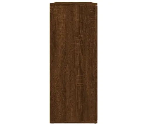 Kumode, Ozolkoka Krāsa, 91X29,5X75 Cm, Inženierijas Koks Vidaxl