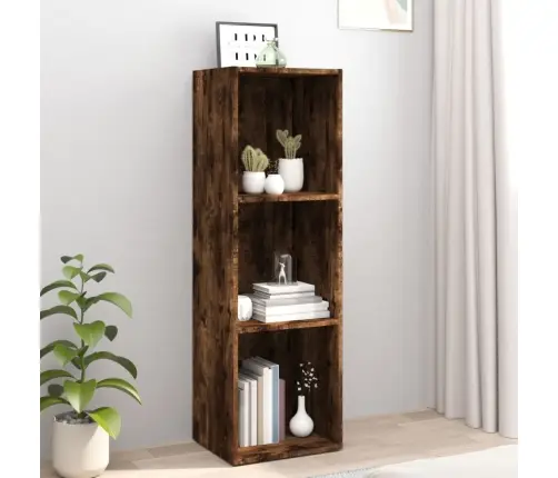 Raamaturiiul/Telerikapp, Suitsutamm, 36X30X114 cm Tehispuit