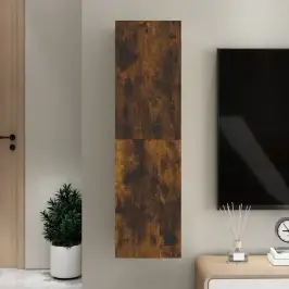 Sienas Tv Skapītis, Ozola Krāsa, 30,5X30X110 Cm Vidaxl