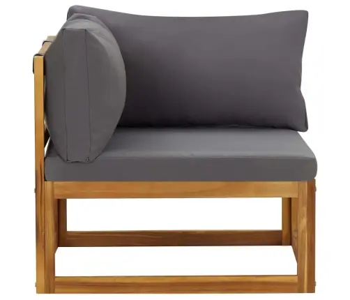 Sektsioon Nurgadiivani Moodulid Patjadega 2 Tk, Akaatsiapuit