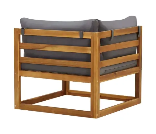 Sektsioon Nurgadiivani Moodulid Patjadega 2 Tk, Akaatsiapuit