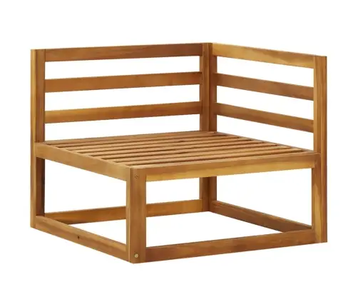 Stūra Dīvāni Ar Matračiem, 2 Gab., Akācijas Masīvkoks Vidaxl