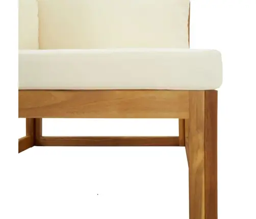 Stūra Dīvāni Ar Matračiem, 2 Gab., Akācijas Masīvkoks Vidaxl