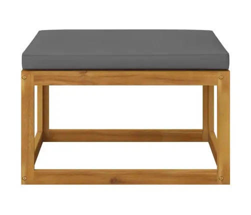 Pakoja Su Tamsiai Pilka Pagalvėle, Akacijos Medienos Masyvas