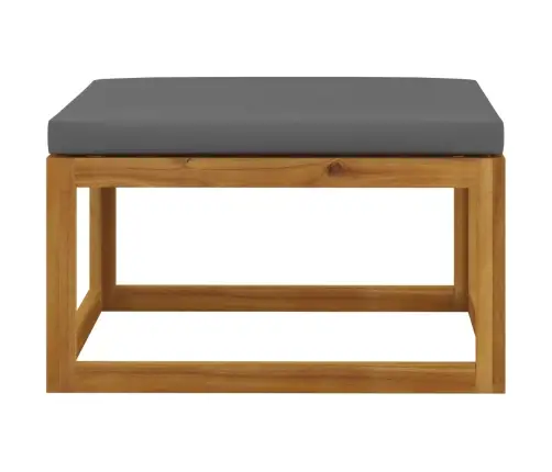 Pakoja Su Tamsiai Pilka Pagalvėle, Akacijos Medienos Masyvas