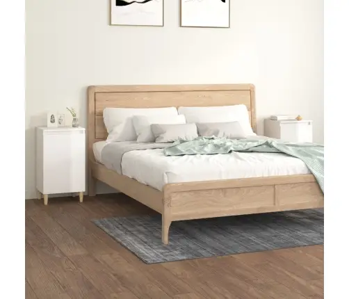 Naktsskapīši, 2 Gab., 40X35X70 Cm, Inženierijas Koks, Balti Vidaxl Naktsskapīši, 2 Gab., 40X35X70 Cm, Inženierijas Koks, Balti Vidaxl