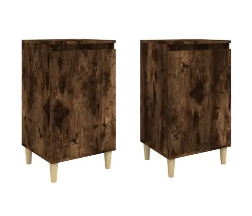 Naktsskapīši, 2 Gb., Koka Krāsa, 40X35X70 Cm, Inženierijas Koks Vidaxl Naktsskapīši, 2 Gb., Koka Krāsa, 40X35X70 Cm, Inženierijas Koks Vidaxl