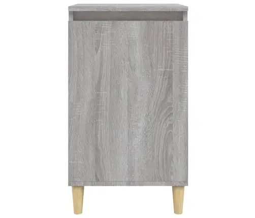 Naktinės Spintelės, 2Vnt., Pilkos Ąžuolo, 40X35X70cm Mediena