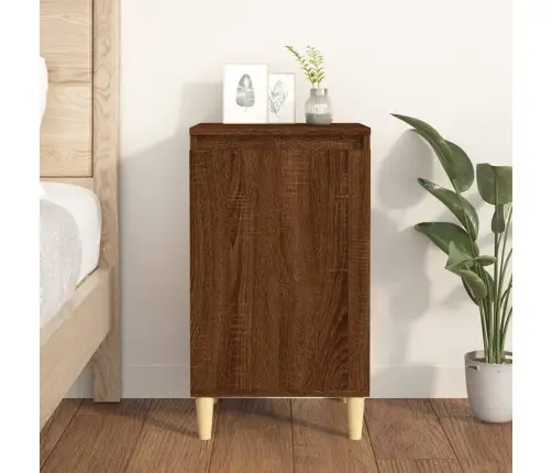 Naktsskapītis, Ozolkoka Krāsa, 40X35X70 Cm, Inženierijas Koks Vidaxl Naktsskapītis, Ozolkoka Krāsa, 40X35X70 Cm, Inženierijas Koks Vidaxl