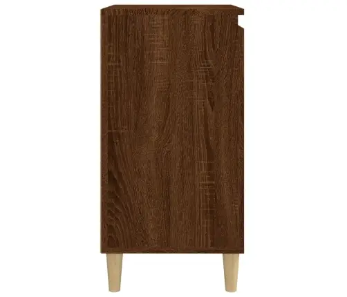 Naktsskapīši, 2 Gab., Ozolkoka, 40X35X70 Cm, Inženierijas Koks Vidaxl