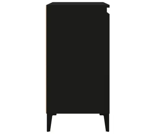 Öökapid 2 Tk, Must, 40X35X70 cm Tehispuit