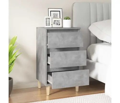 Öökapp, Betoonhall, 40X35X70 cm Tehispuit