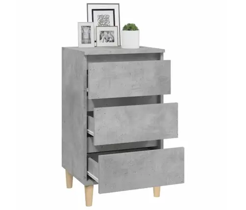 Öökapp, Betoonhall, 40X35X70 cm Tehispuit