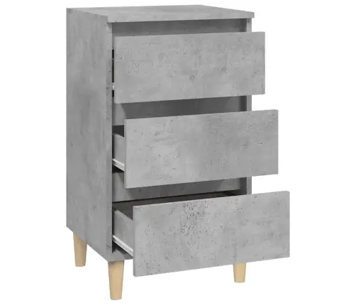 Öökapp, Betoonhall, 40X35X70 cm Tehispuit
