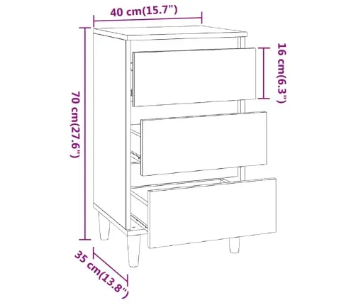 Öökapp, Betoonhall, 40X35X70 cm Tehispuit