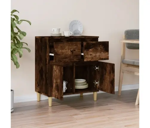 Puhvetkapp, Suitsutatud Tamm, 60X35X70 cm Tehispuit