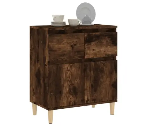 Puhvetkapp, Suitsutatud Tamm, 60X35X70 cm Tehispuit